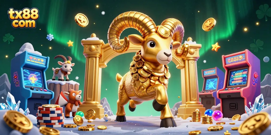 Engage with unique gameplay at tx88 com with this vibrant 3D casino-themed scene featuring exciting game elements.