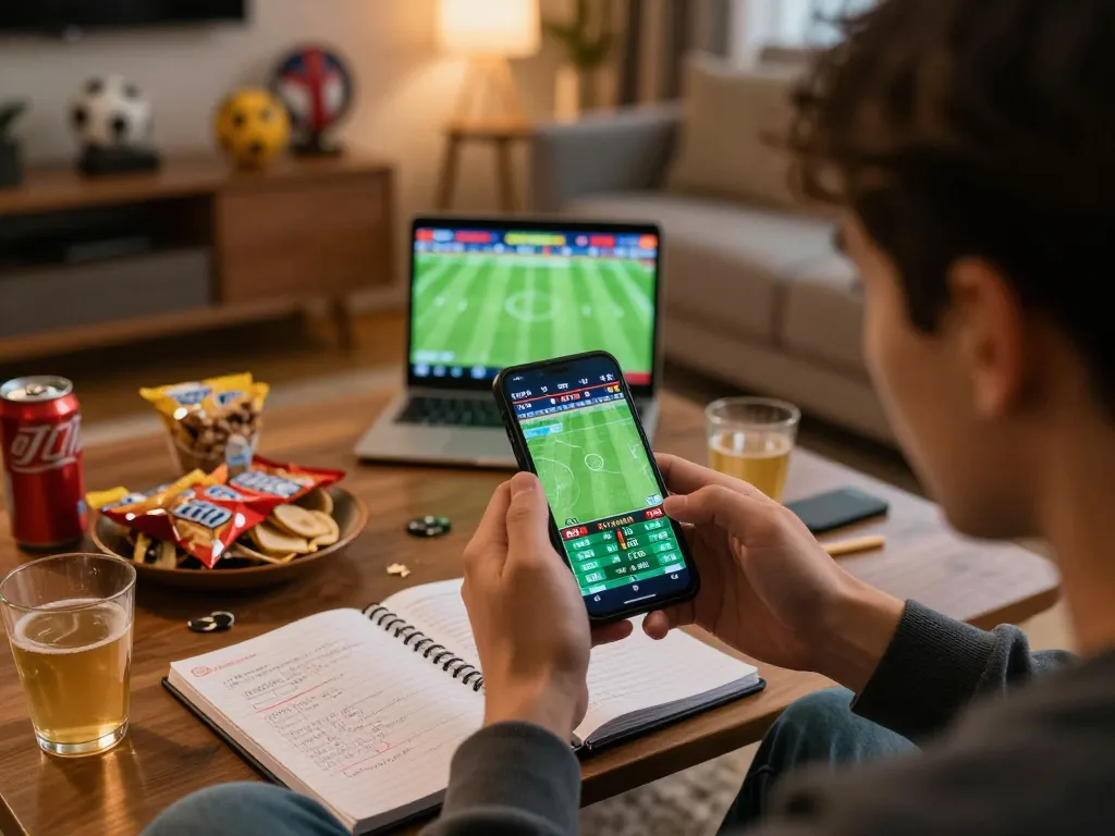 Watch live football matches and place bets seamlessly while enjoying the comforts of home.