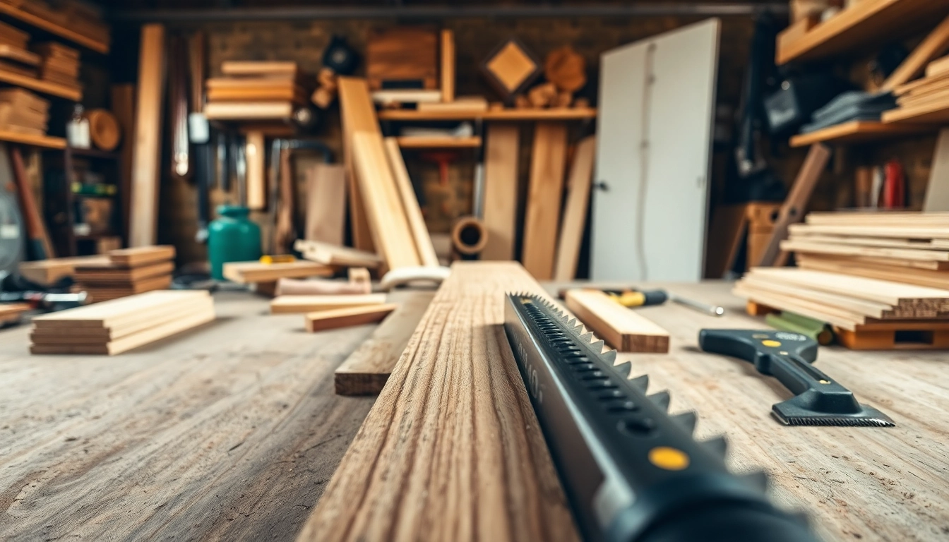Seghetto alternativo in azione su un banco da lavoro, tagliando legno con precisione.