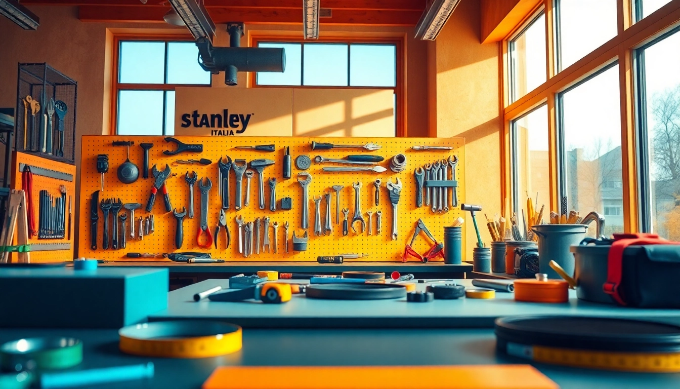 Scopri le innovative soluzioni di stanley italia per un workspace produttivo e organizzato.